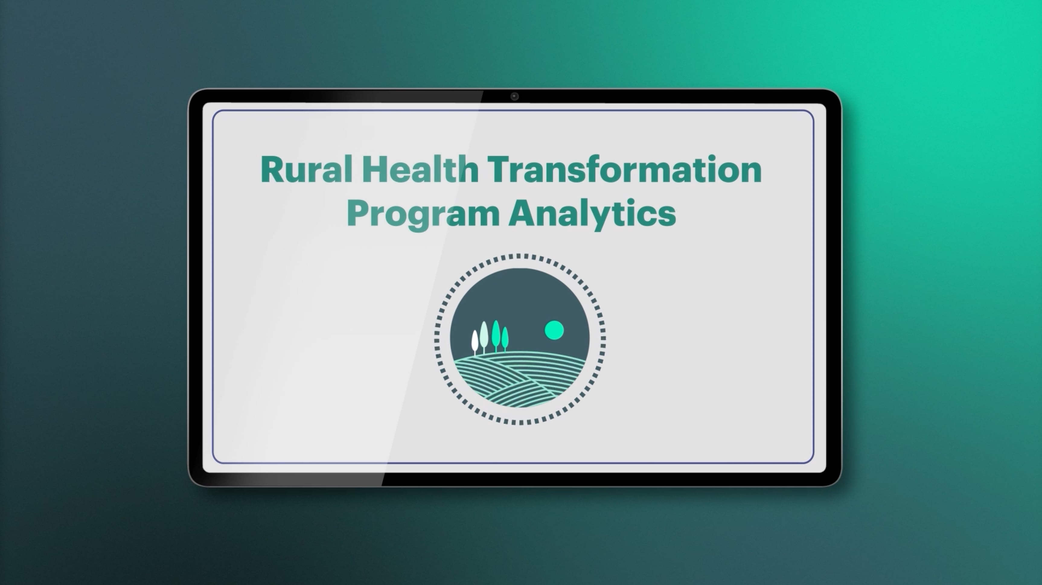 CMS Reporting for Rural Health Transformation